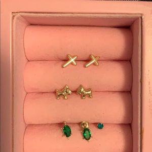 Set of 14K gold earrings!!